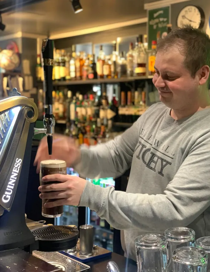Guinness-tuopin kaato